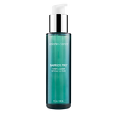 Cosmetic bottle labeled 'Barrier Pro' by colorescience on a white background