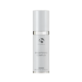 Skincare bottle labeled 'iS Clinical' on a white background