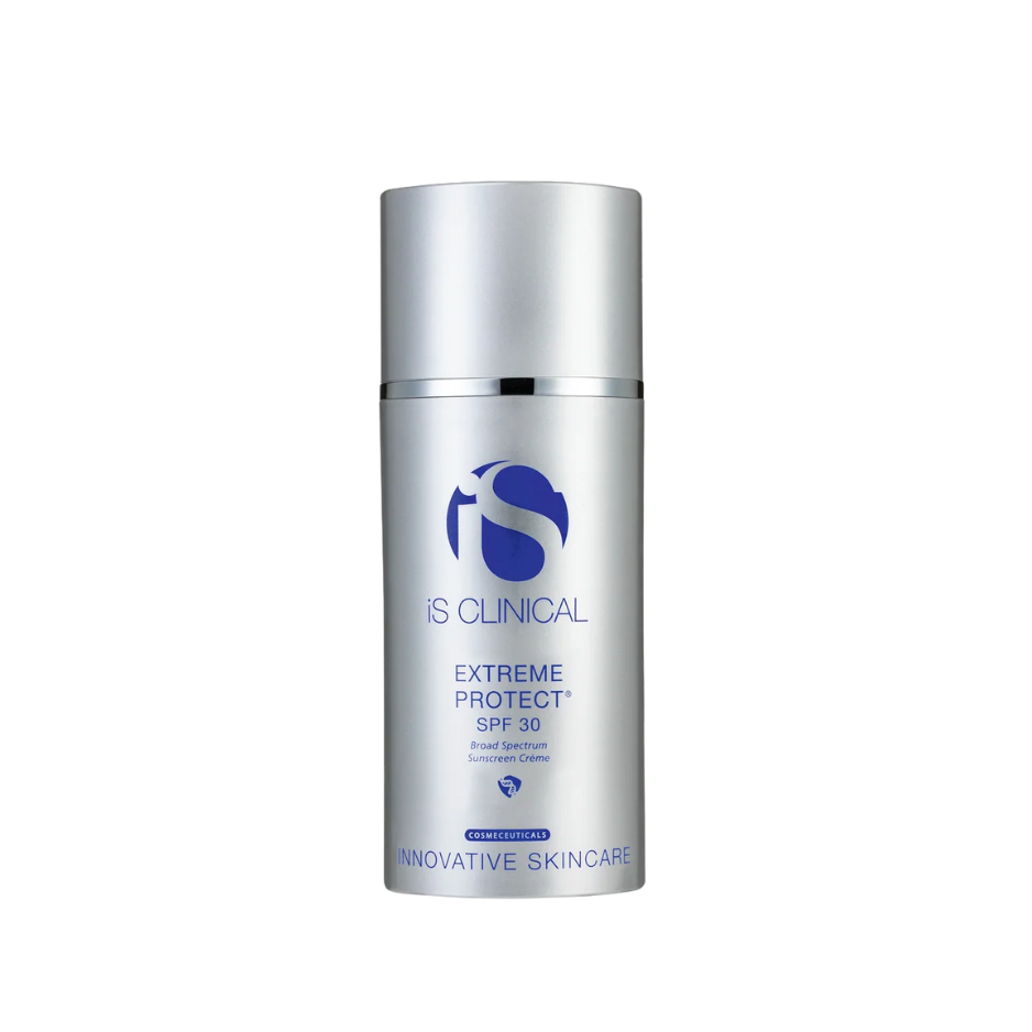 IS Clinical Extreme Protect SPF 30 skincare cream bottle on a white background