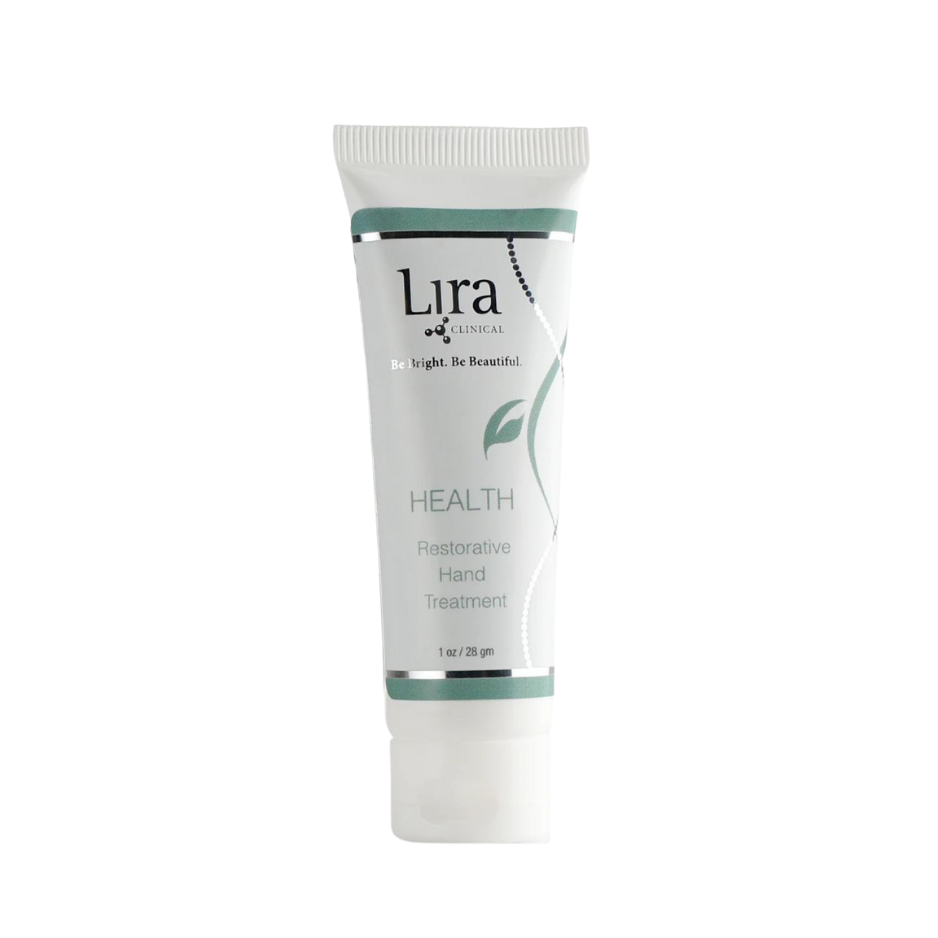 Lira Health Restorative Hand Treatment tube on a white background