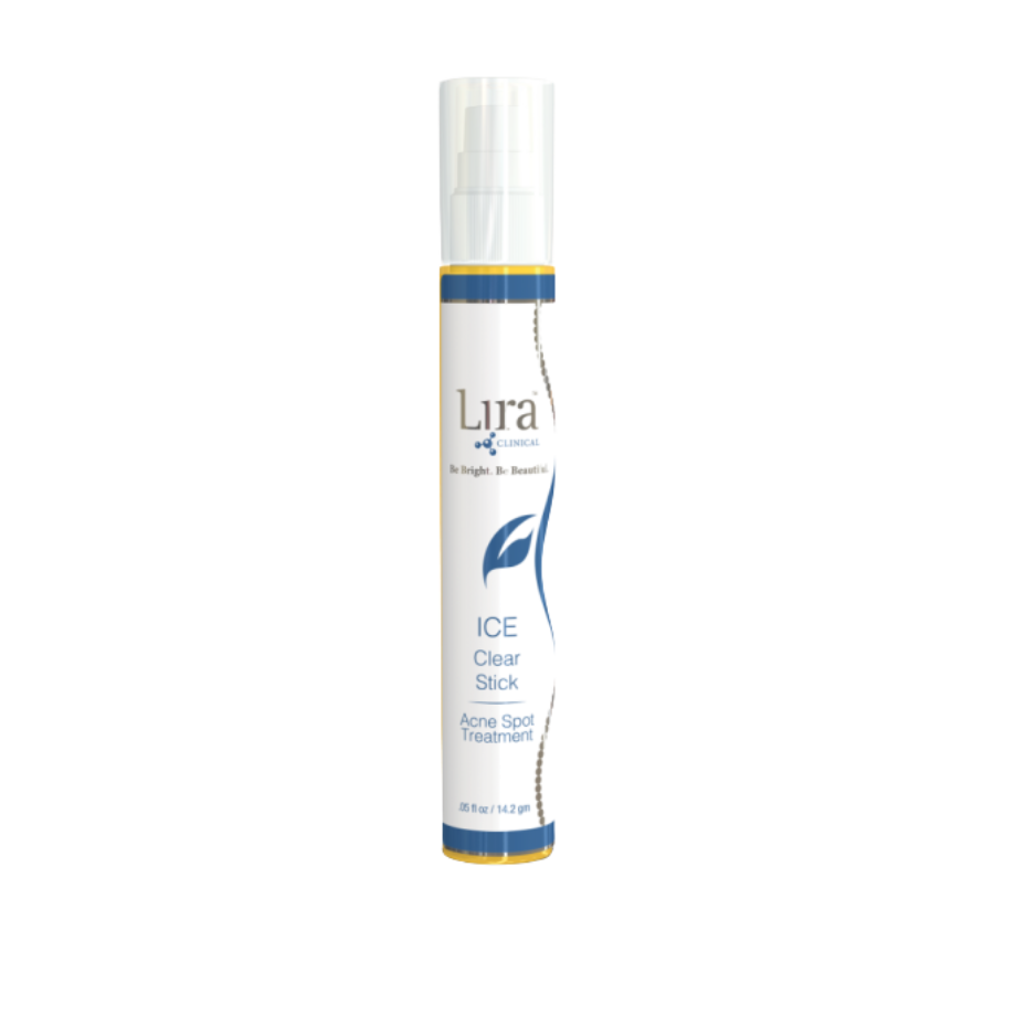 Lira Ice Clear Stick on a white background