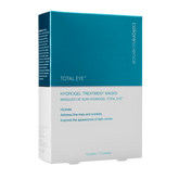 Colorescience Total Eye hydrogel treatment masks packaging on a white background