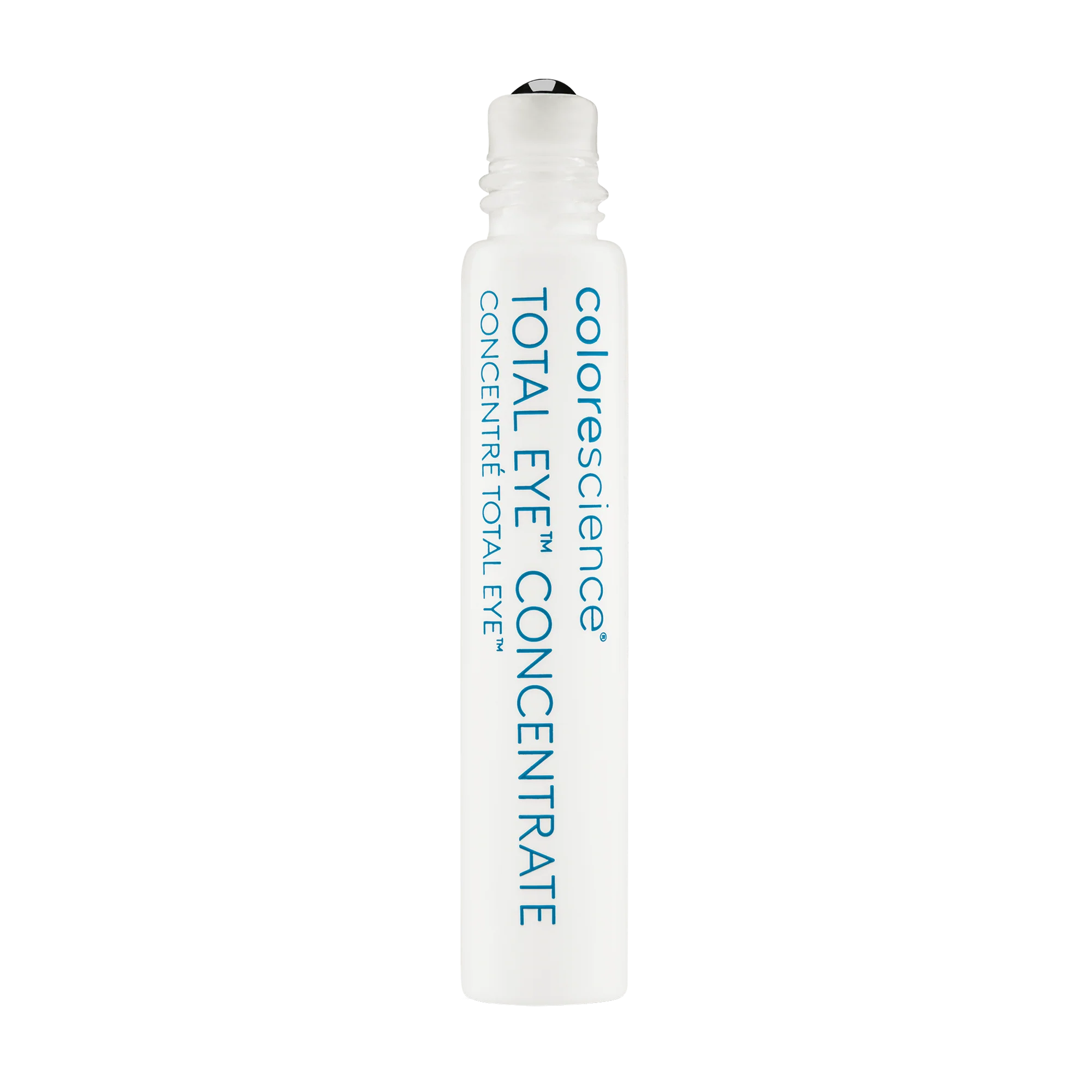 Colorescience Total Eye Concentrate bottle on a white background