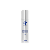 Skincare bottle labeled 'Reparative Moisture Emulsion' on a white background