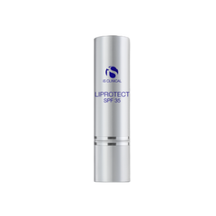 Lip protectant cream tube with 'IS Clinical' branding on a white background