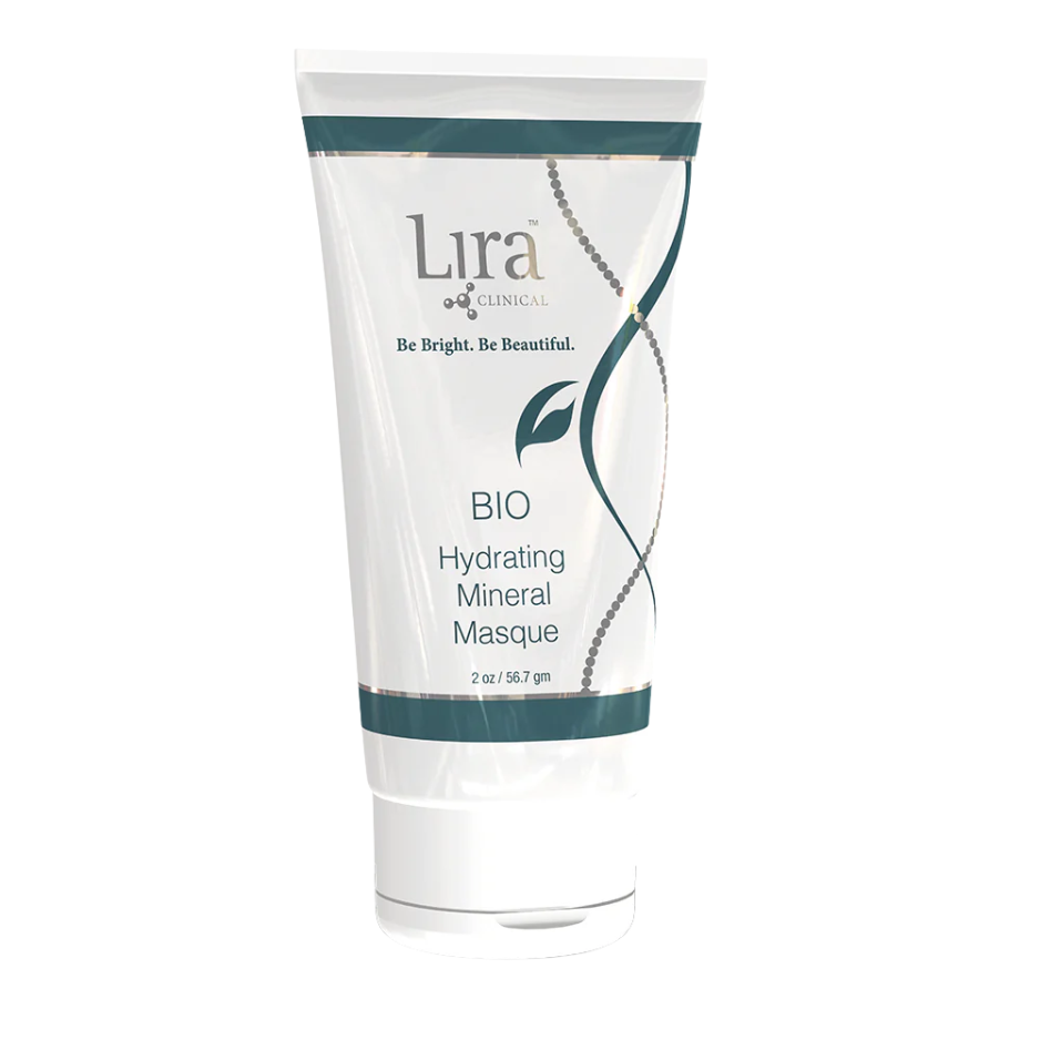 Lura Clinical Bio Hydrating Mineral Masque tube on a white background