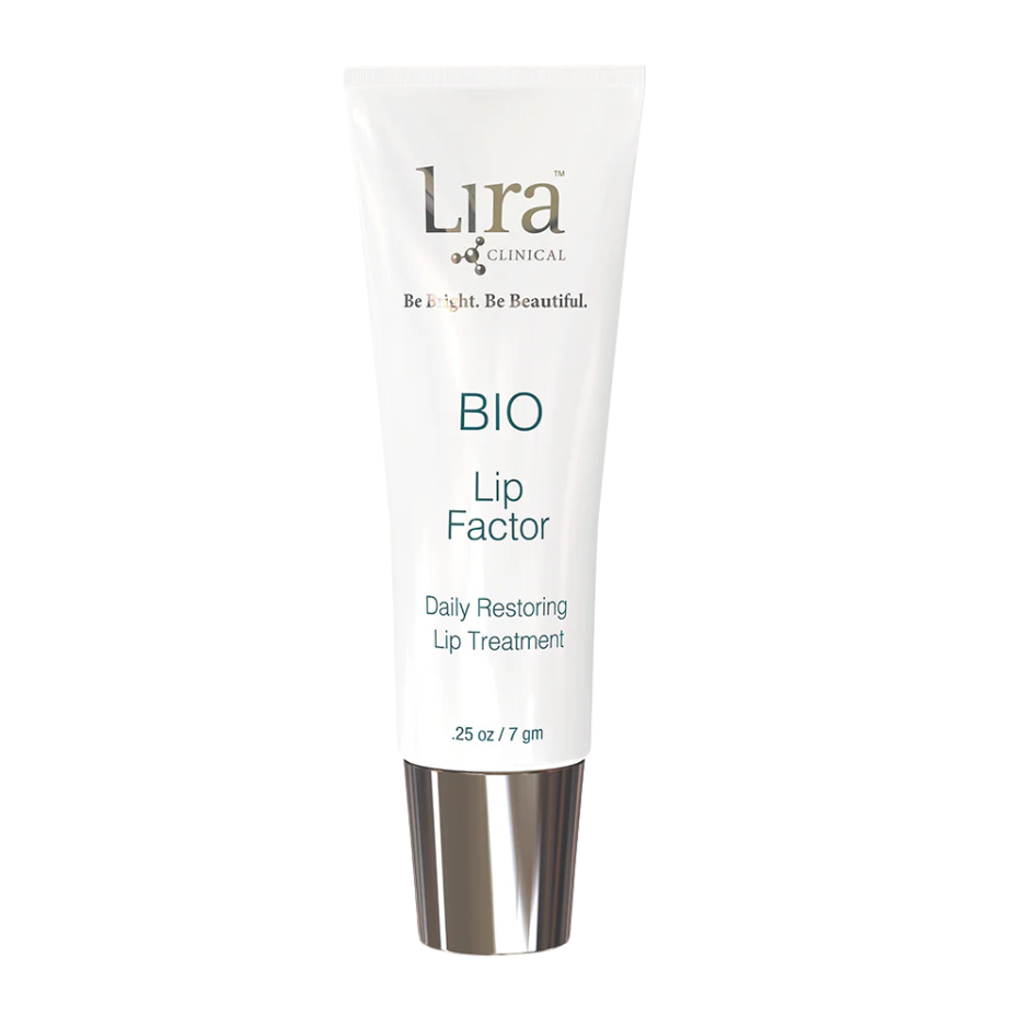 Lira Clinical BIO Lip Factor lip treatment tube on a white background