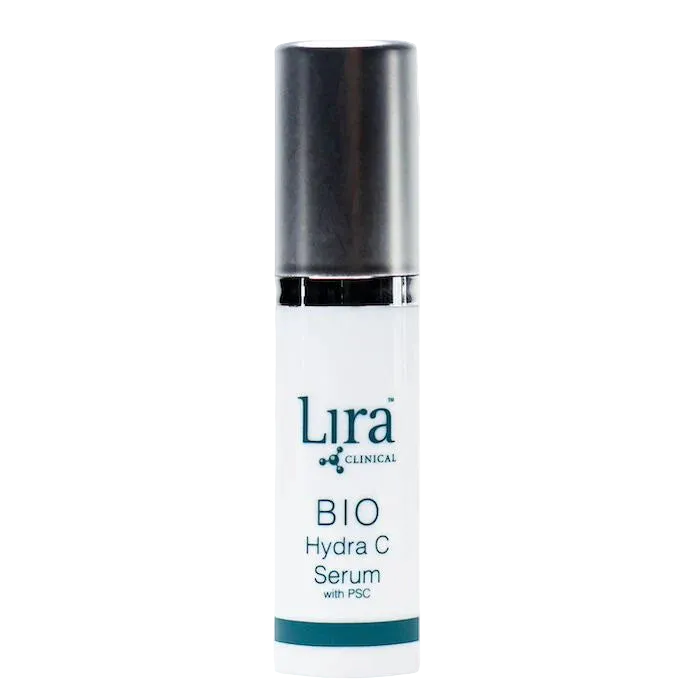 Lira Clinical BIO Hydra C Serum bottle on a white background