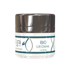 Jar of Lura Clinical BIO Lift Crème on a white background