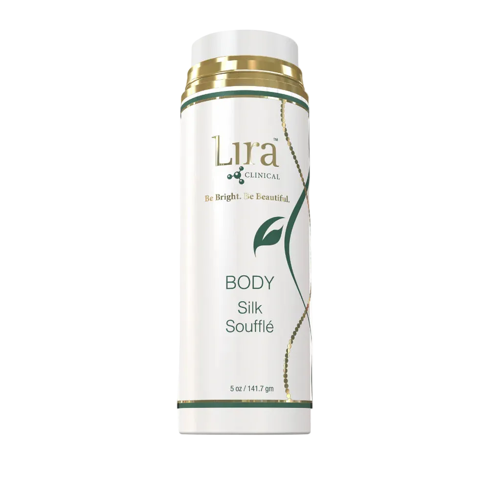 Lira Clinical Body Silk Souffle packaging on a white background