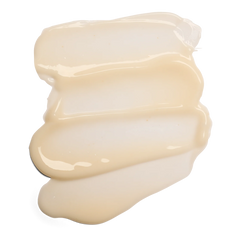 Beige cream swatch on a white background