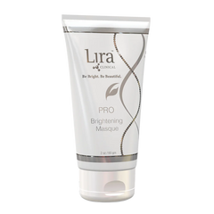 Lira Clinical Pro Brightening Masque tube on a white background