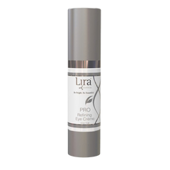 Lira Pro Refining Eye Creme bottle on a white background