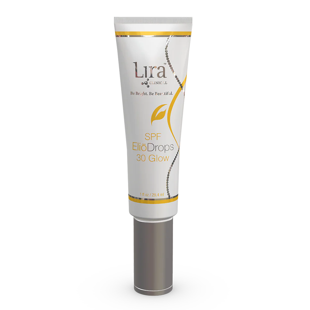 Lira Clinic skincare product tube on a white background